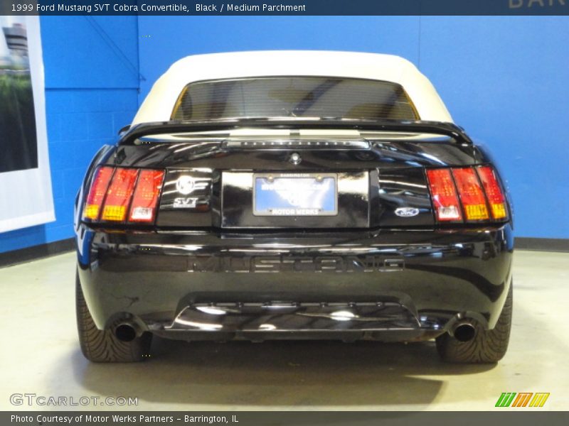 Black / Medium Parchment 1999 Ford Mustang SVT Cobra Convertible