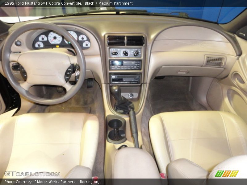 Dashboard of 1999 Mustang SVT Cobra Convertible