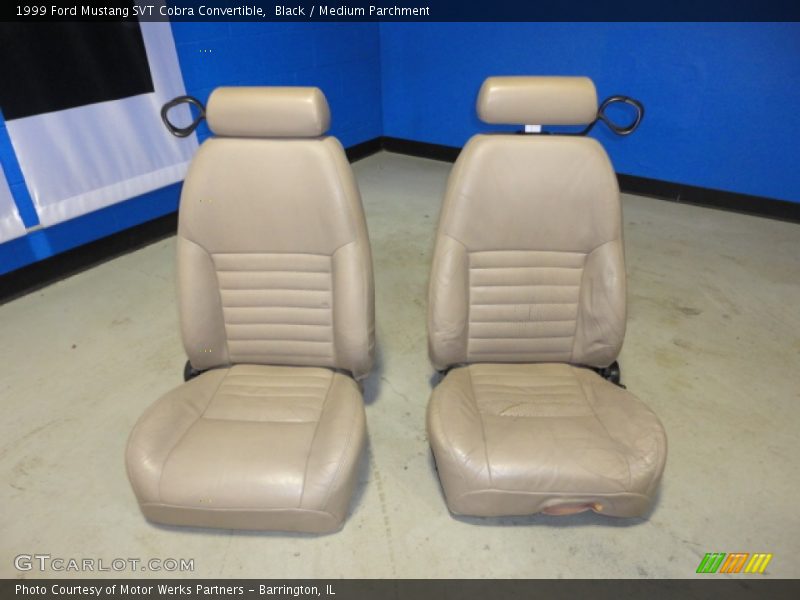 Black / Medium Parchment 1999 Ford Mustang SVT Cobra Convertible