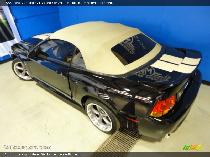 Black / Medium Parchment 1999 Ford Mustang SVT Cobra Convertible