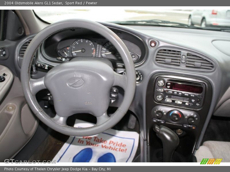 Sport Red / Pewter 2004 Oldsmobile Alero GL1 Sedan