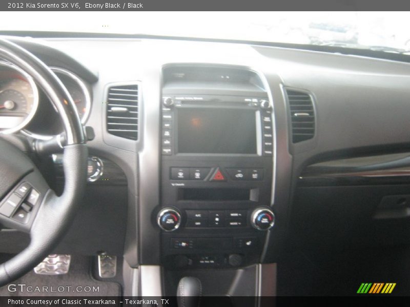 Ebony Black / Black 2012 Kia Sorento SX V6