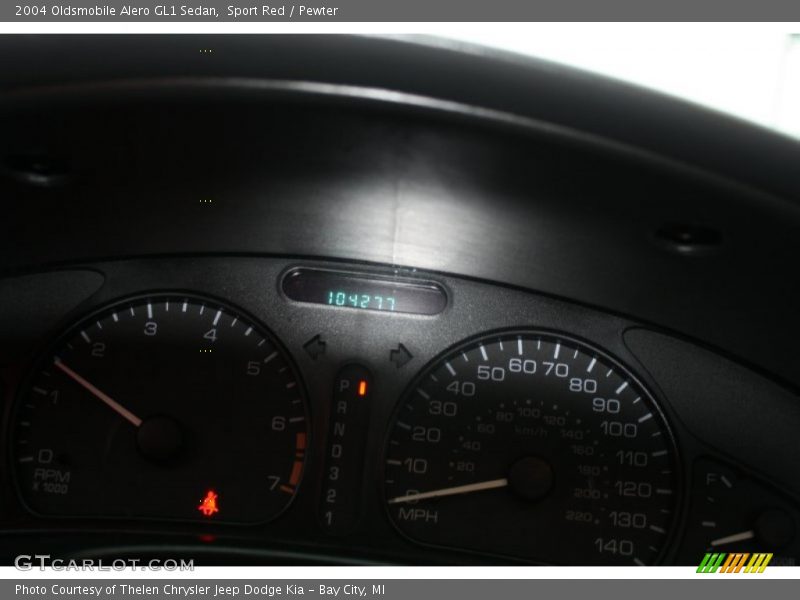 Sport Red / Pewter 2004 Oldsmobile Alero GL1 Sedan