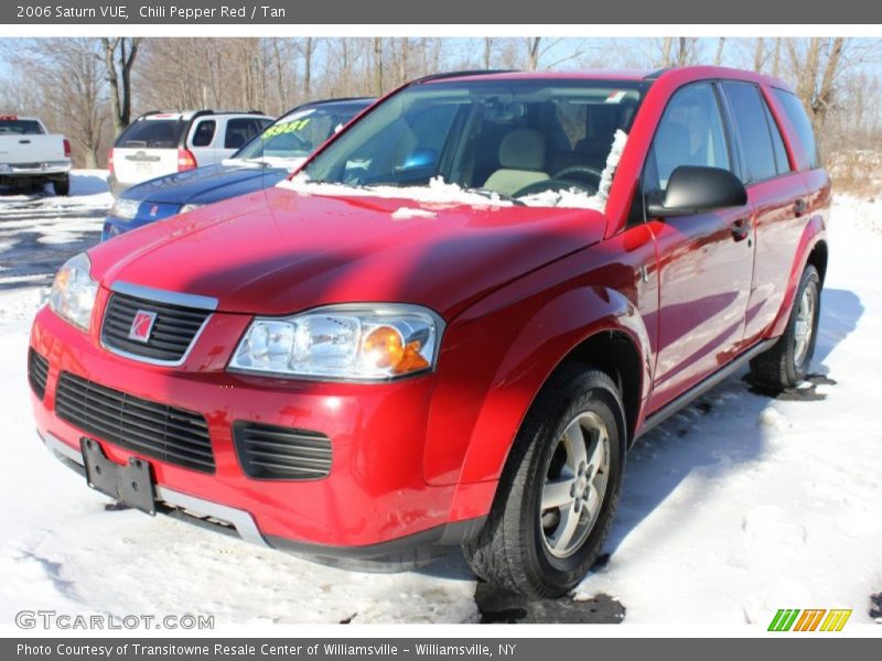 Chili Pepper Red / Tan 2006 Saturn VUE