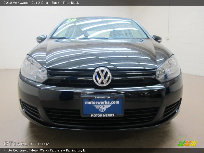 Black / Titan Black 2010 Volkswagen Golf 2 Door
