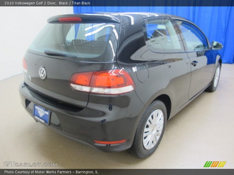 Black / Titan Black 2010 Volkswagen Golf 2 Door