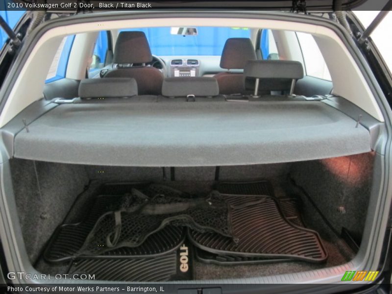 Black / Titan Black 2010 Volkswagen Golf 2 Door