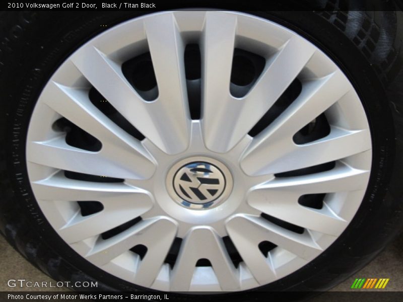 Black / Titan Black 2010 Volkswagen Golf 2 Door