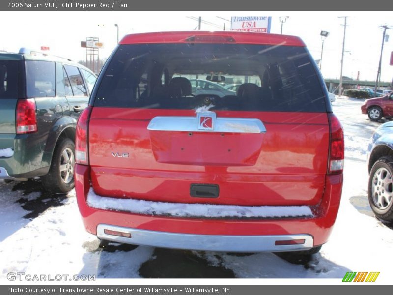 Chili Pepper Red / Tan 2006 Saturn VUE