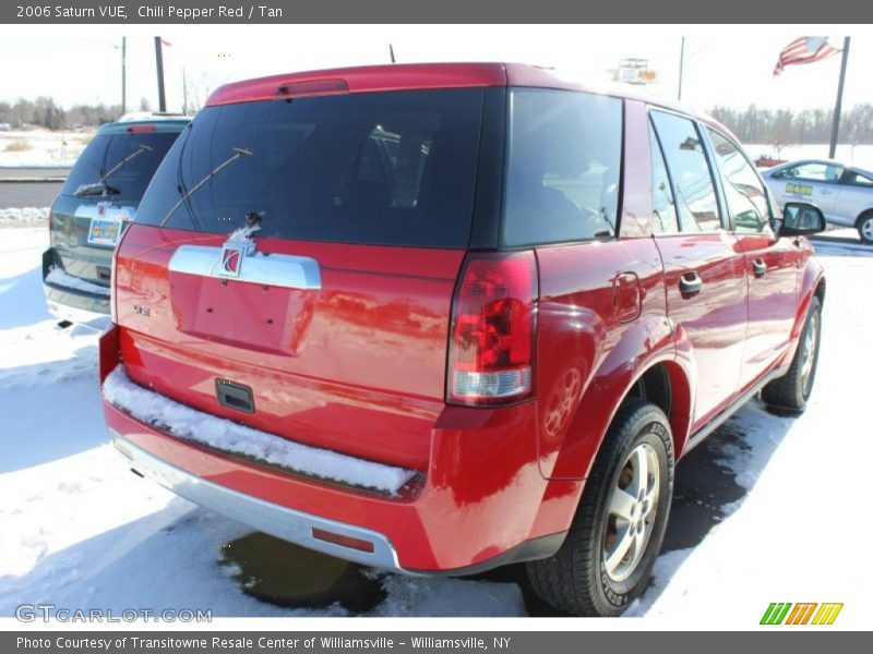 Chili Pepper Red / Tan 2006 Saturn VUE