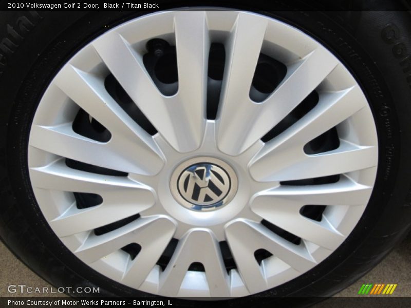 Black / Titan Black 2010 Volkswagen Golf 2 Door