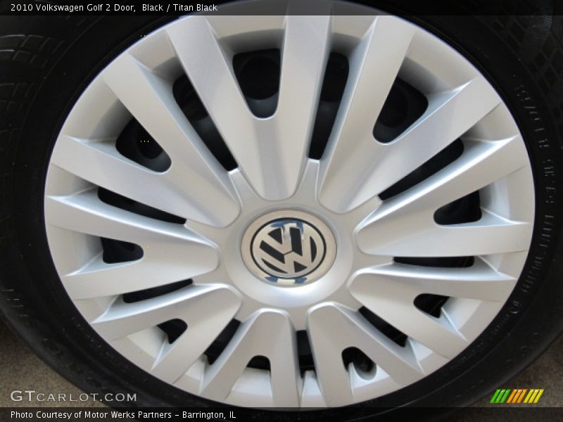 Black / Titan Black 2010 Volkswagen Golf 2 Door