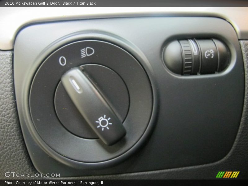Black / Titan Black 2010 Volkswagen Golf 2 Door