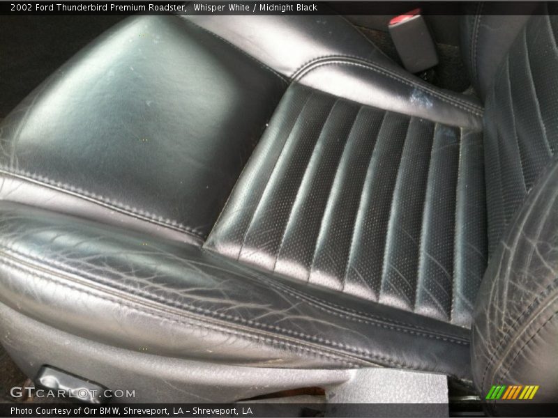 Whisper White / Midnight Black 2002 Ford Thunderbird Premium Roadster