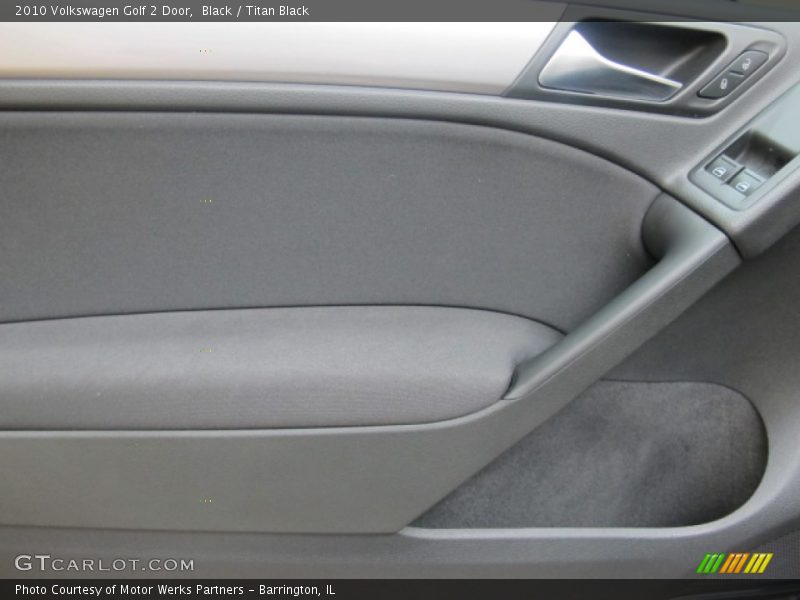 Black / Titan Black 2010 Volkswagen Golf 2 Door