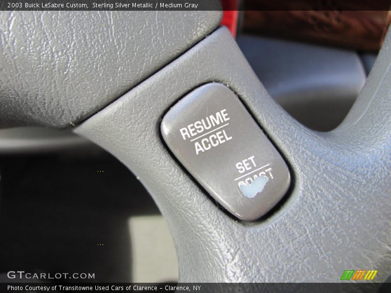 Sterling Silver Metallic / Medium Gray 2003 Buick LeSabre Custom