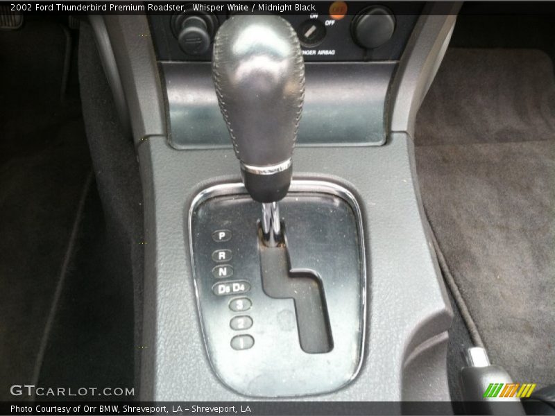  2002 Thunderbird Premium Roadster 5 Speed Automatic Shifter