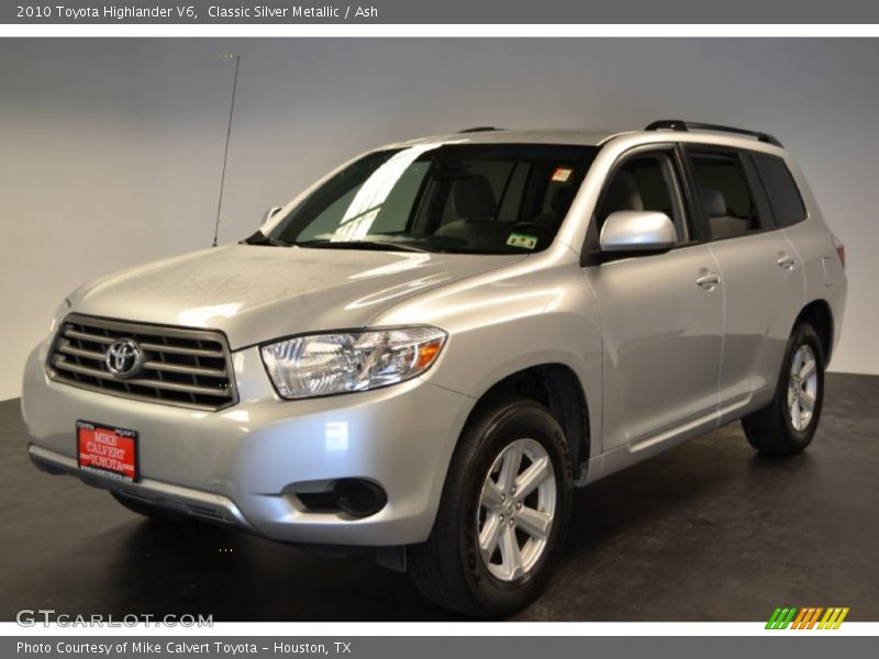 Classic Silver Metallic / Ash 2010 Toyota Highlander V6