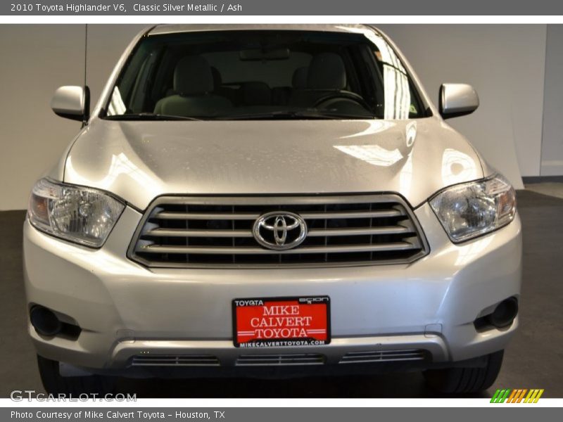Classic Silver Metallic / Ash 2010 Toyota Highlander V6