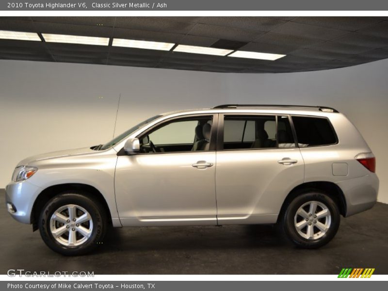 Classic Silver Metallic / Ash 2010 Toyota Highlander V6