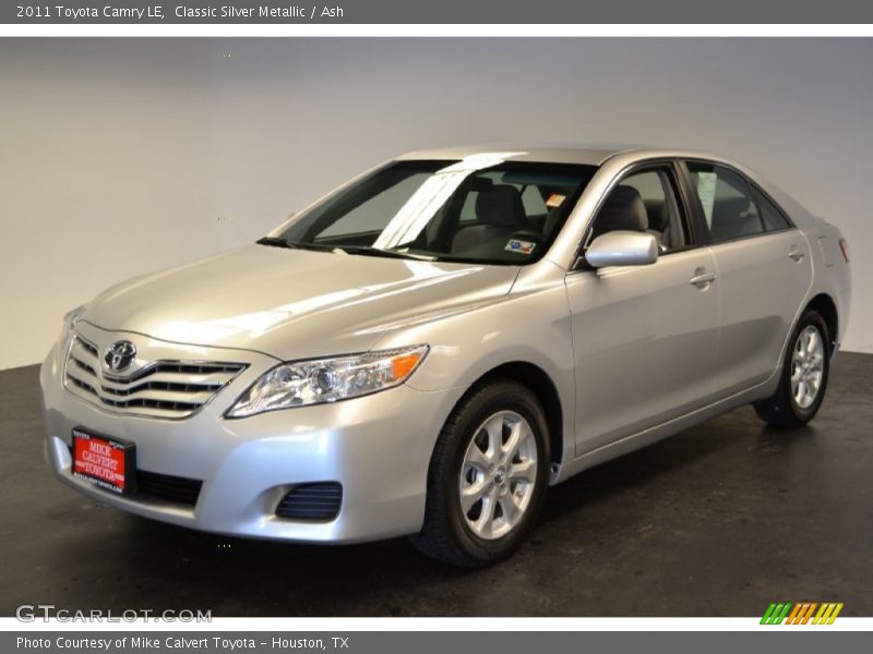 Classic Silver Metallic / Ash 2011 Toyota Camry LE