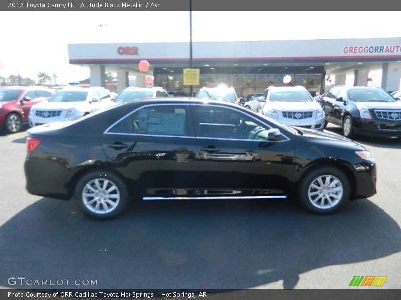 Attitude Black Metallic / Ash 2012 Toyota Camry LE