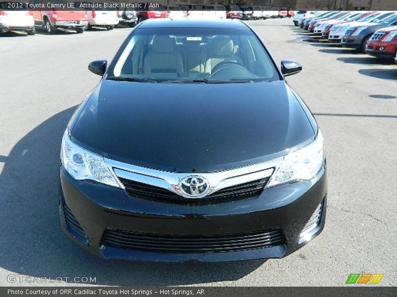 Attitude Black Metallic / Ash 2012 Toyota Camry LE