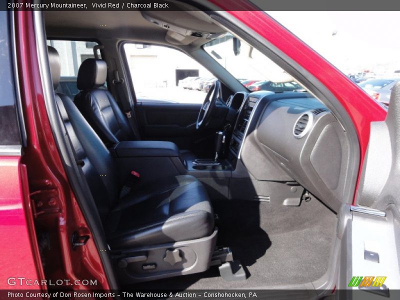 Vivid Red / Charcoal Black 2007 Mercury Mountaineer