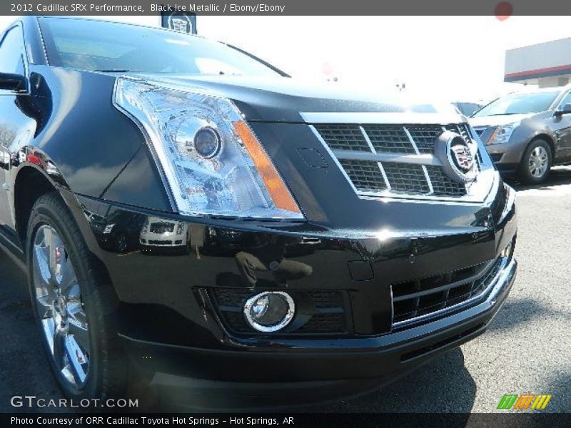 Black Ice Metallic / Ebony/Ebony 2012 Cadillac SRX Performance