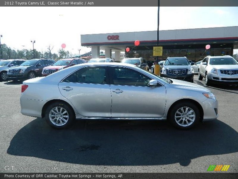 Classic Silver Metallic / Ash 2012 Toyota Camry LE