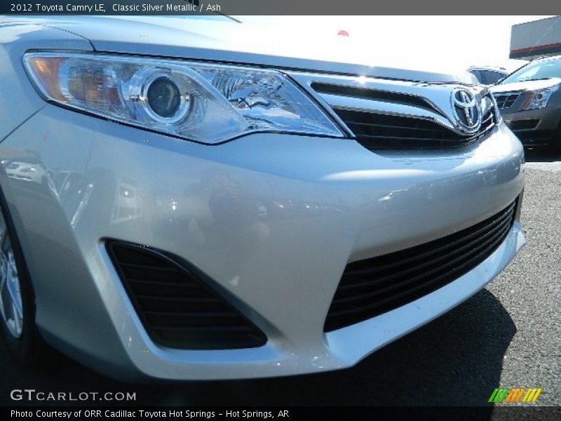 Classic Silver Metallic / Ash 2012 Toyota Camry LE