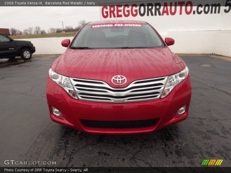Barcelona Red Metallic / Ivory 2009 Toyota Venza I4