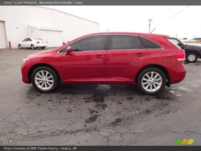 Barcelona Red Metallic / Ivory 2009 Toyota Venza I4