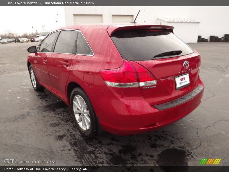 Barcelona Red Metallic / Ivory 2009 Toyota Venza I4