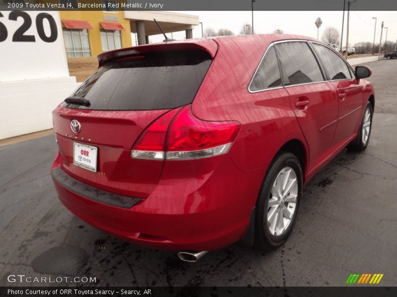 Barcelona Red Metallic / Ivory 2009 Toyota Venza I4