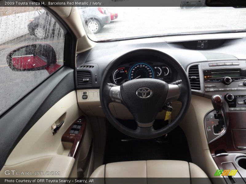 Barcelona Red Metallic / Ivory 2009 Toyota Venza I4