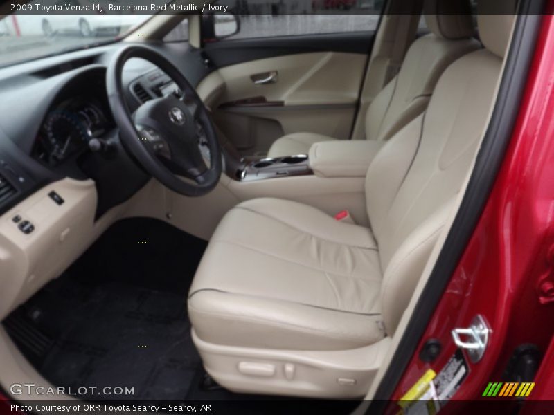 Barcelona Red Metallic / Ivory 2009 Toyota Venza I4