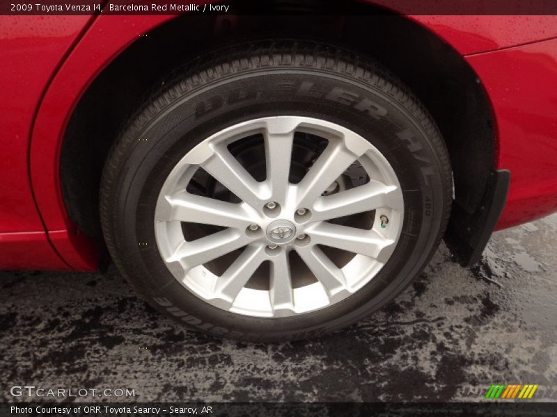 Barcelona Red Metallic / Ivory 2009 Toyota Venza I4
