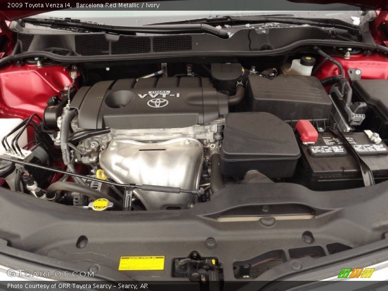 Barcelona Red Metallic / Ivory 2009 Toyota Venza I4