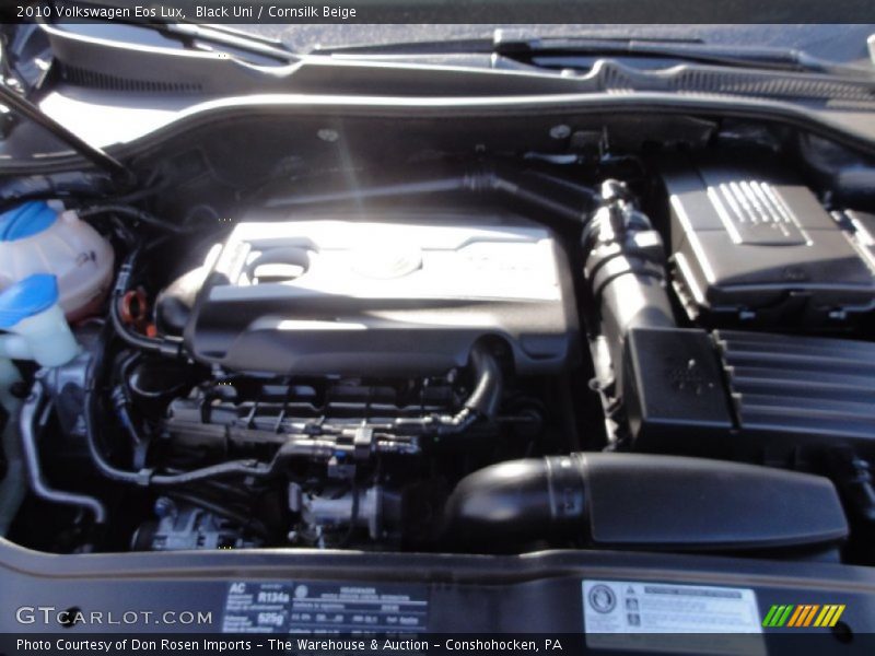 Black Uni / Cornsilk Beige 2010 Volkswagen Eos Lux