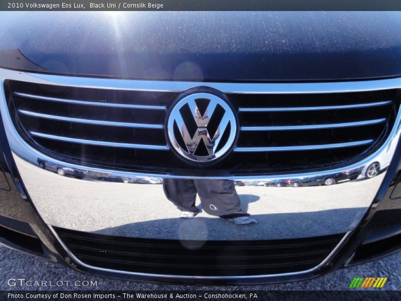 Black Uni / Cornsilk Beige 2010 Volkswagen Eos Lux