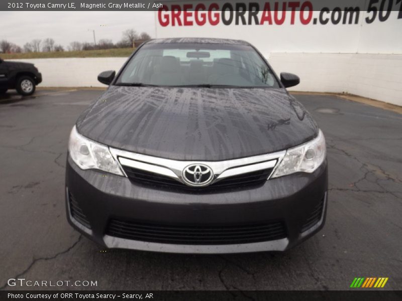 Magnetic Gray Metallic / Ash 2012 Toyota Camry LE