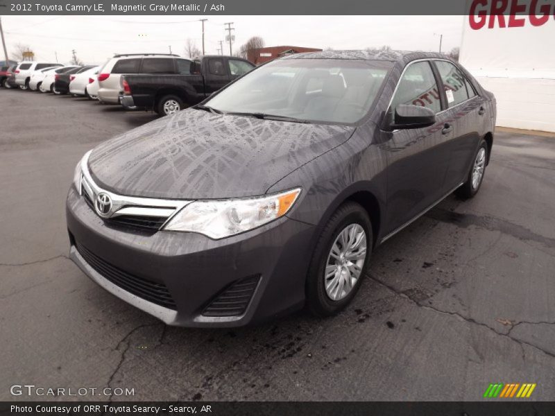 Magnetic Gray Metallic / Ash 2012 Toyota Camry LE