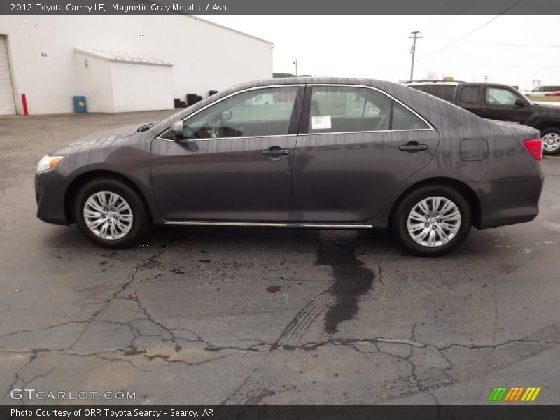 Magnetic Gray Metallic / Ash 2012 Toyota Camry LE