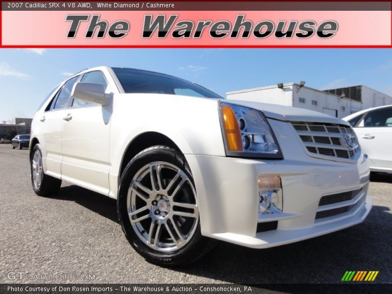 White Diamond / Cashmere 2007 Cadillac SRX 4 V8 AWD