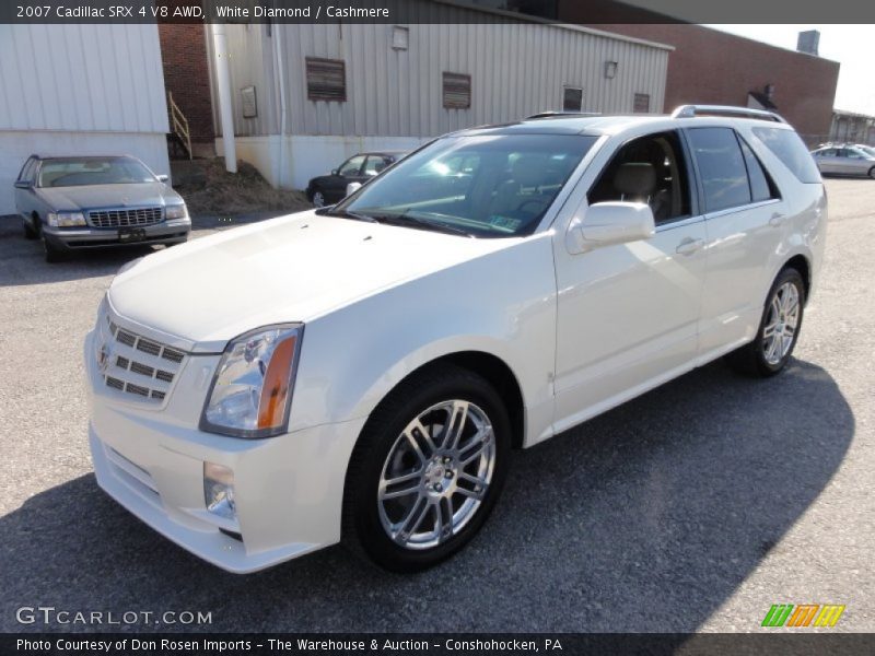 White Diamond / Cashmere 2007 Cadillac SRX 4 V8 AWD