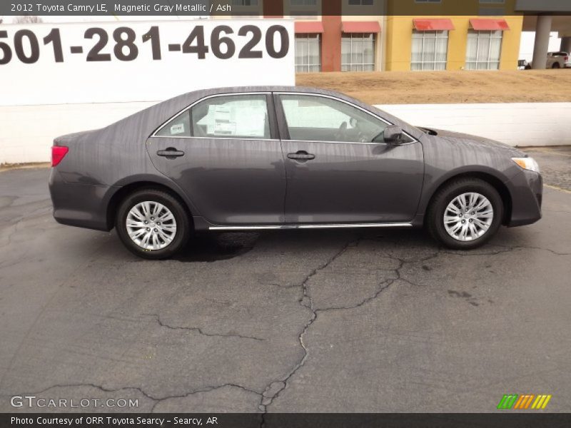Magnetic Gray Metallic / Ash 2012 Toyota Camry LE