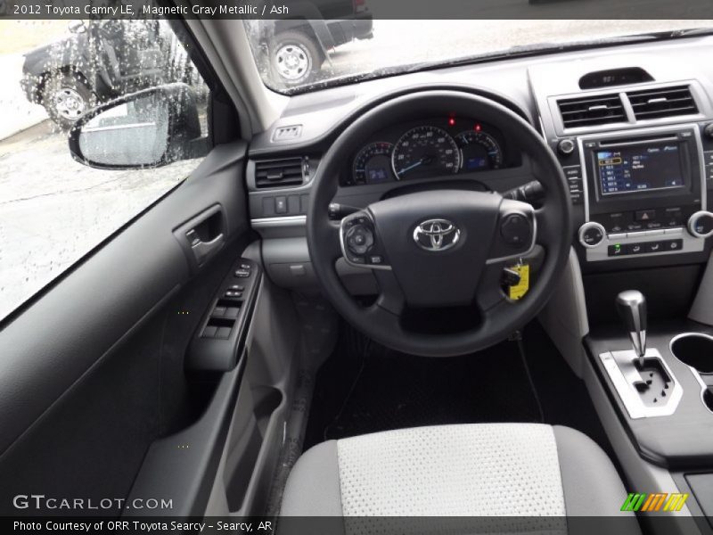 Magnetic Gray Metallic / Ash 2012 Toyota Camry LE