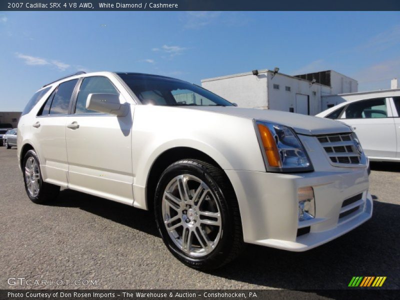 White Diamond / Cashmere 2007 Cadillac SRX 4 V8 AWD