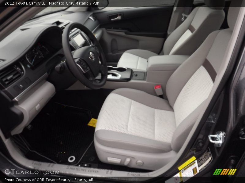 Magnetic Gray Metallic / Ash 2012 Toyota Camry LE